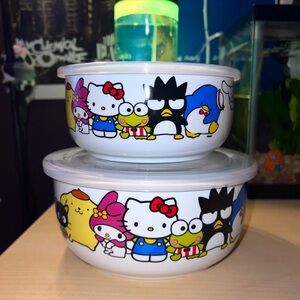 hello kitty and friends tupperware